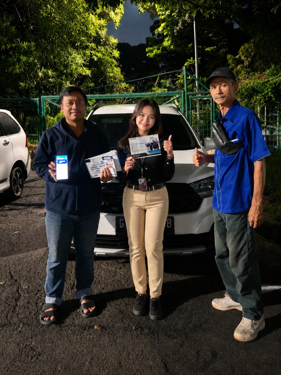Bukti serah terima Ertiga Hybrid Suzuki Serpong Salsa