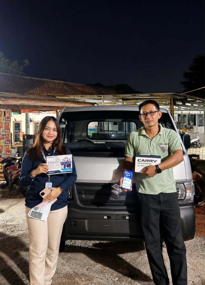 Bukti serah terima Carry Pick Up Suzuki Serpong Salsa