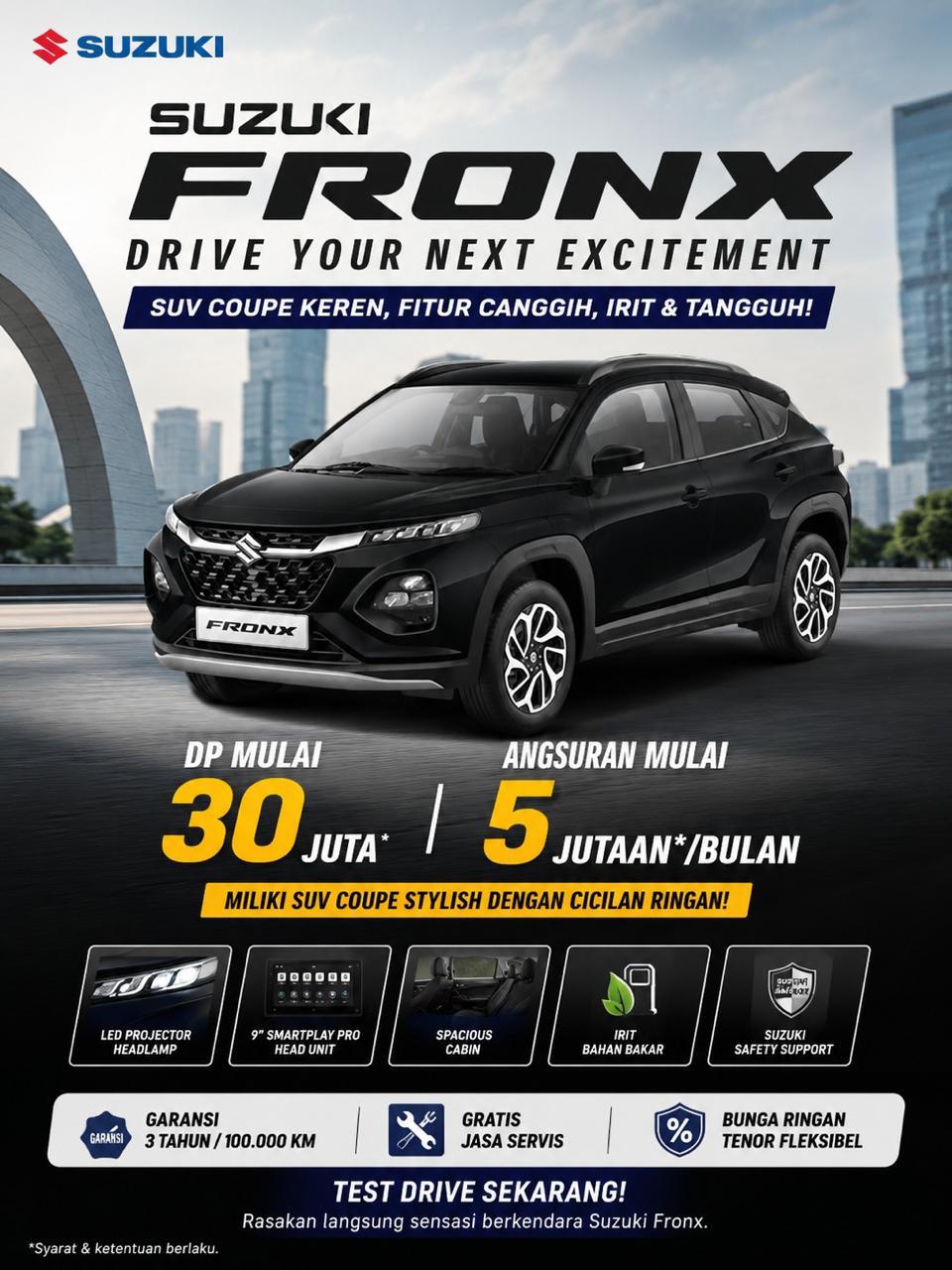 Suzuki Fronx Serpong promo Salsa Cinta Suzuki