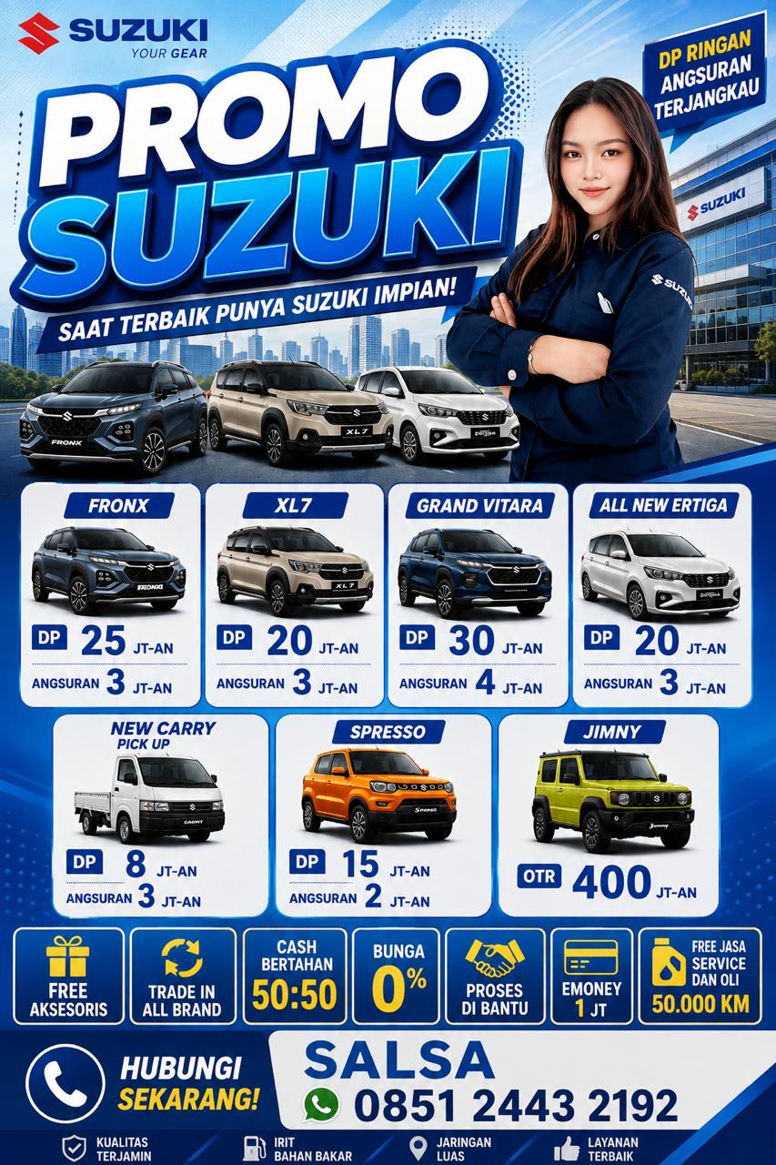 Promo Suzuki Serpong Salsa Cinta Suzuki brosur